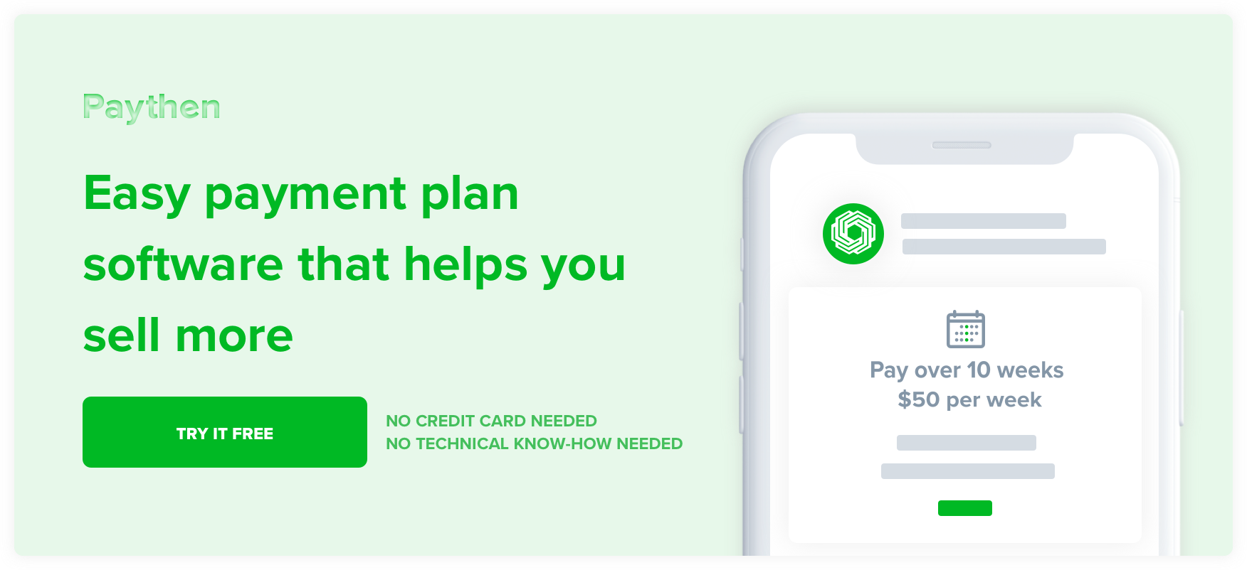 payment-plan-software-paythen-no-code-no-credit-card