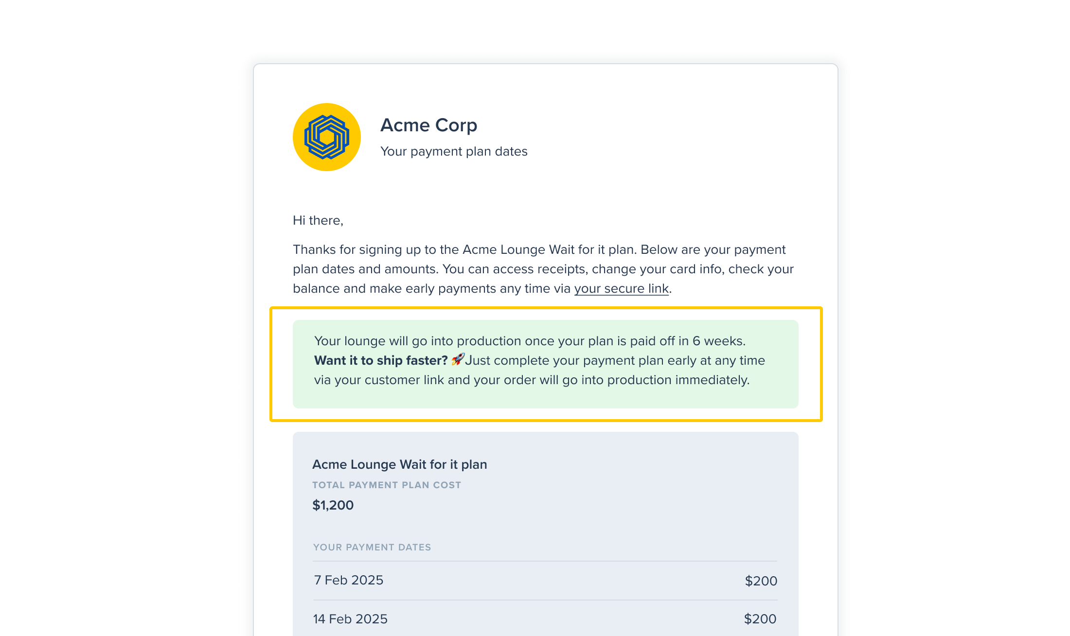custom-text-in-email-example