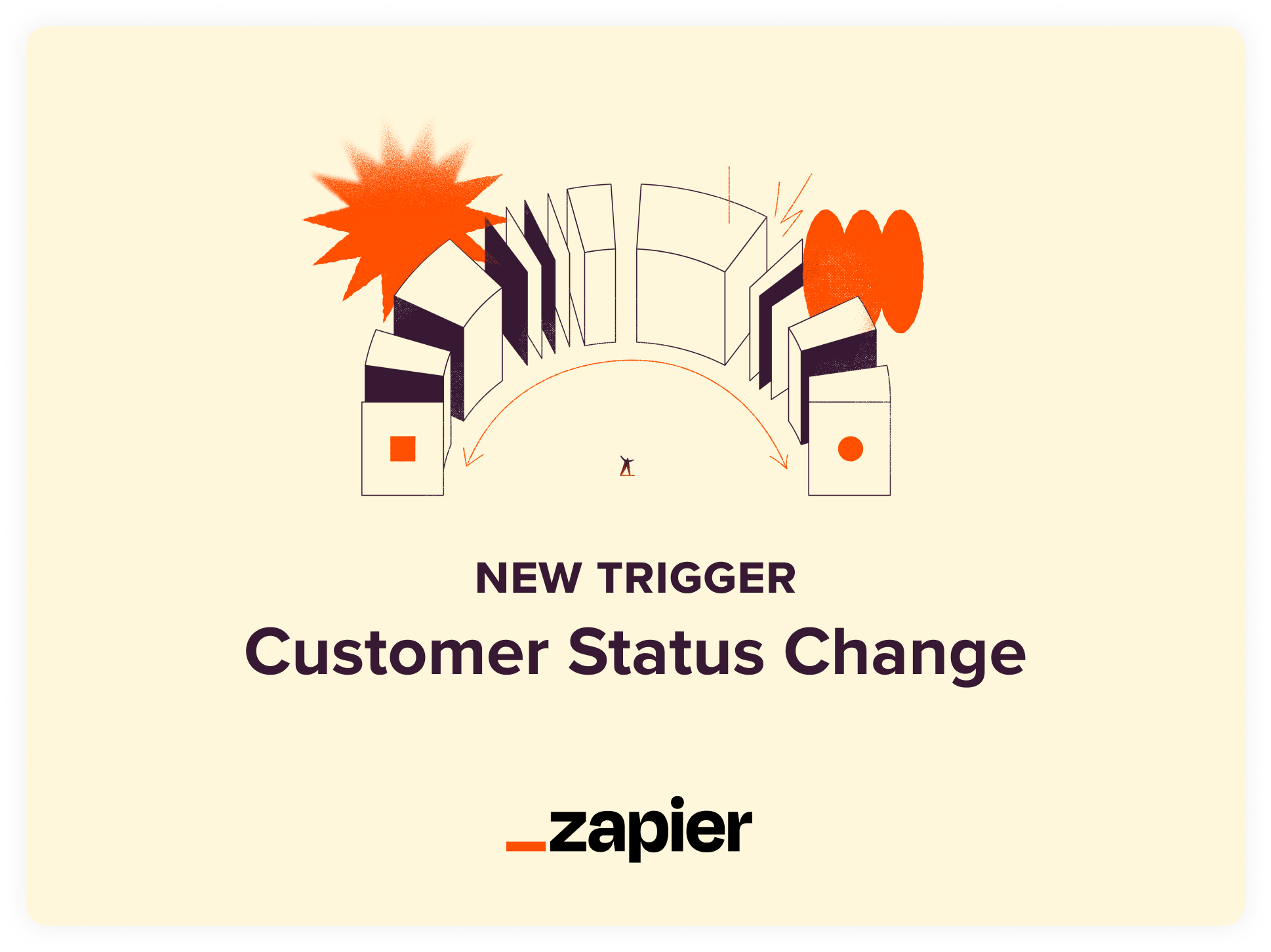 Zapier trigger: When a customer’s status changes